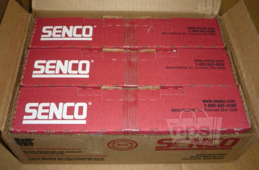 Case of 9000 Senco DA25EPB 2.5 65mm Bright Basic 8d 15 Gauge Finish Nails*