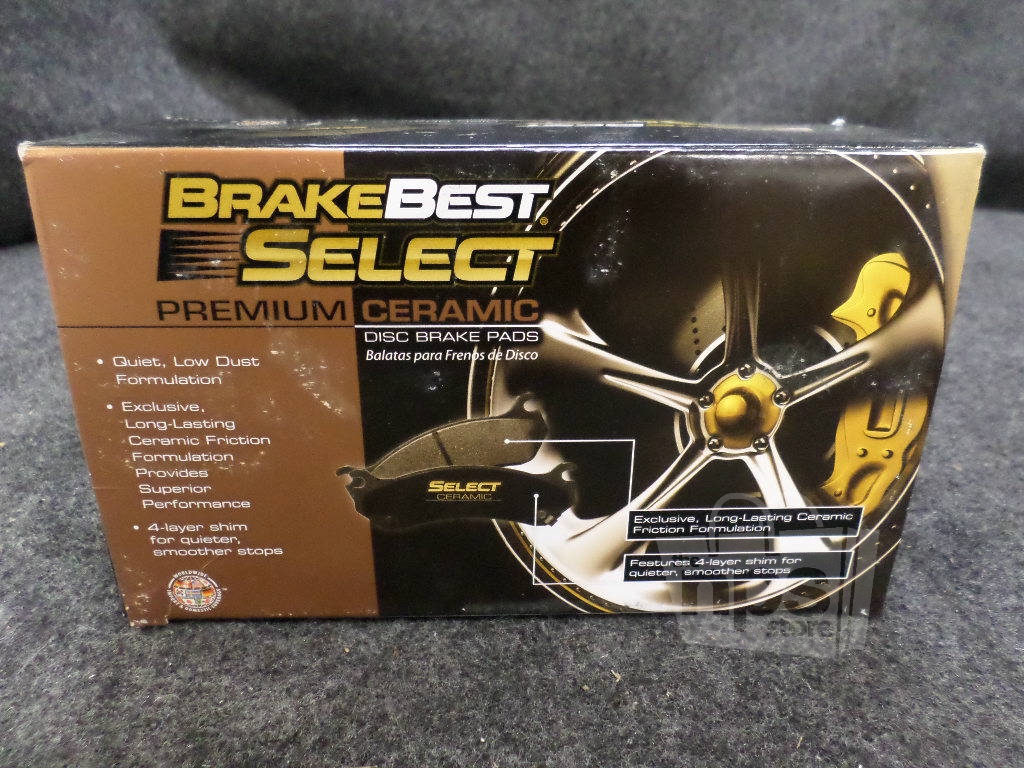 BrakeBest C1376 Select Premium Ceramic Disc Brake Pad Set for Ford Flex