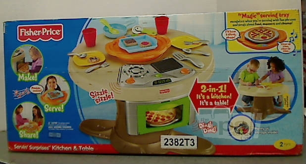 fisher price kitchen table