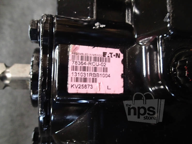 Eaton 78364RCU02 Hydraulic Tandem Drive Pump For John Deere 320 Skid