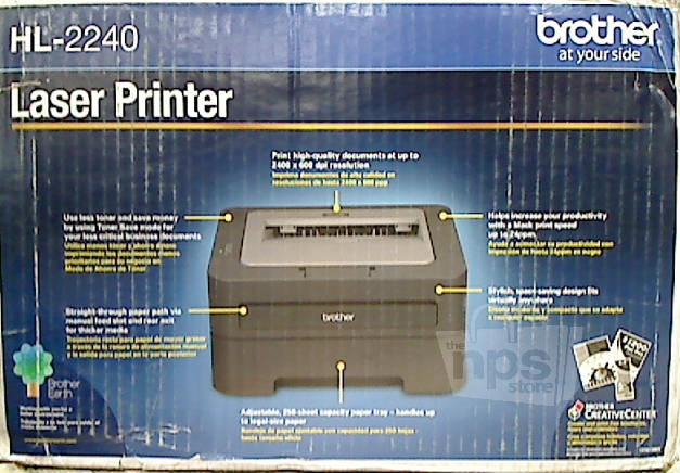 Brother HL 2240 Compact Personal 200MHz CPU Monochrome Laser Printer ...