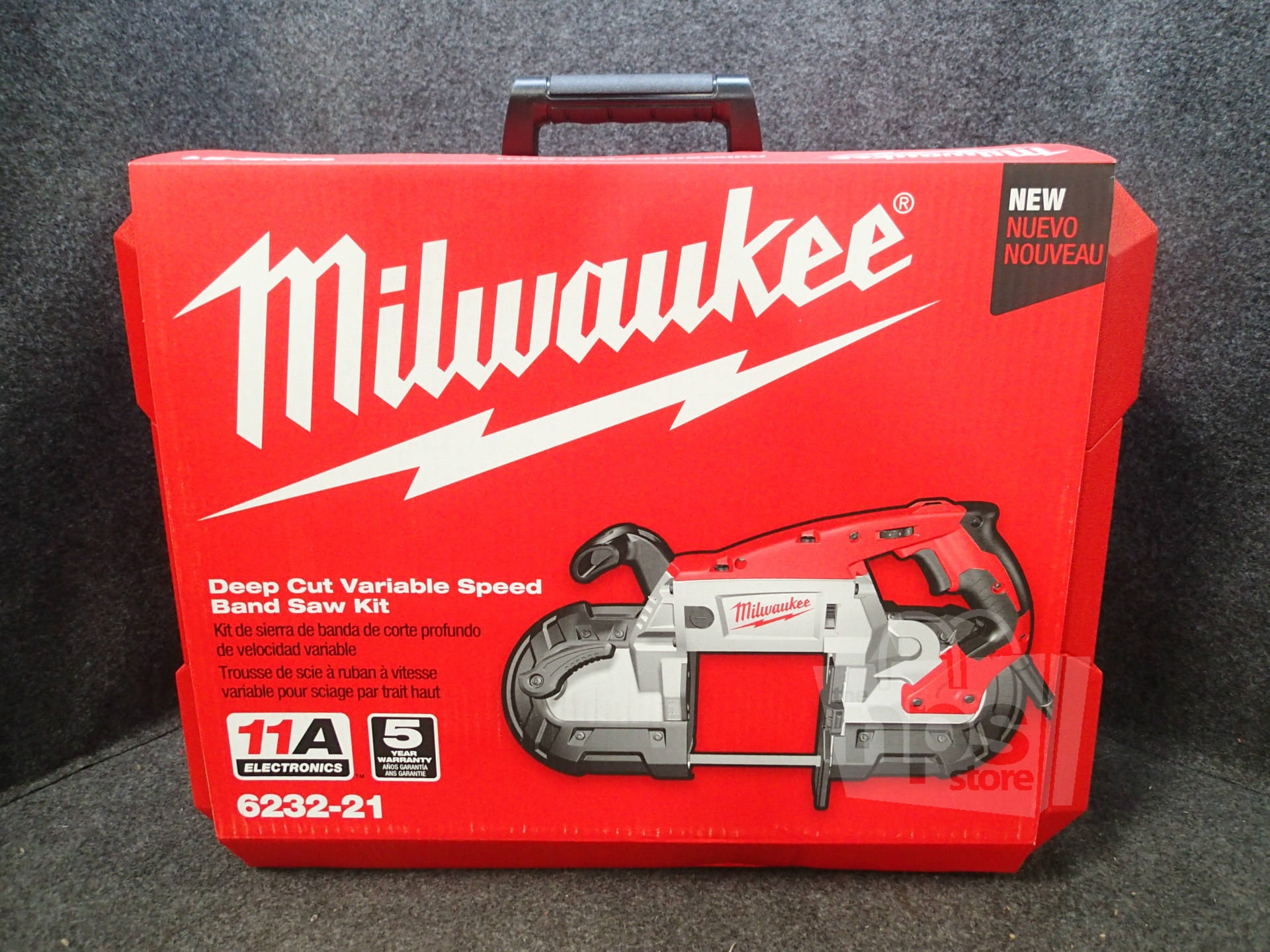Milwaukee 6232-21 Deep Cut Variable Speed Band Saw with Case | eBay