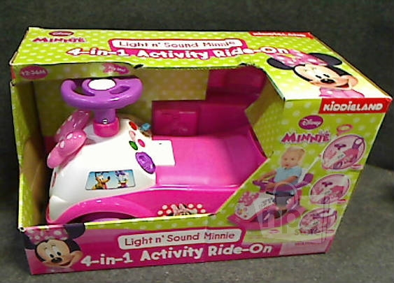 my first activity ride on minnie mouse
