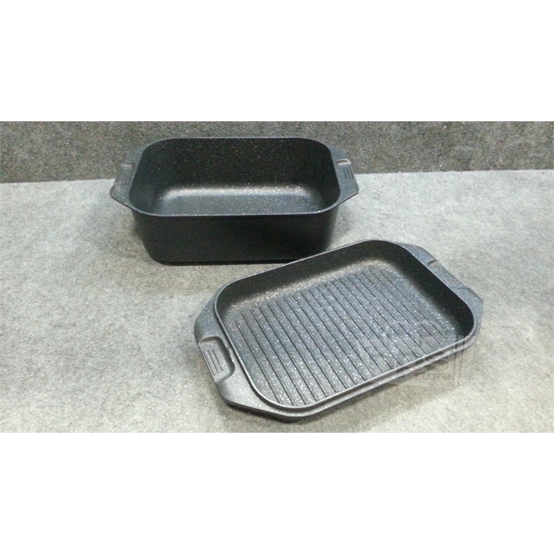 BergHOFF Eurocast Pro Cookware Nonstick Aluminum 16 1/2" Double