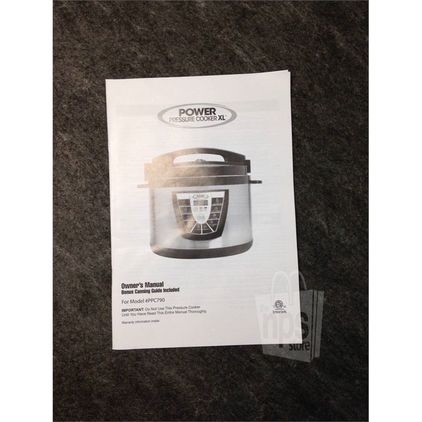 Tristar Products PPC790 Deluxe 10Quart Power Pressure Cooker XL w