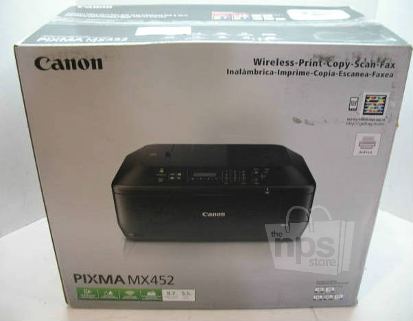 pixma mx452 manual send a fax