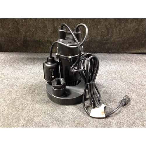Everbilt SBA033BC Submersible Sump Pump, 1/3 HP, 115 Volts, 60 Hertz eBay