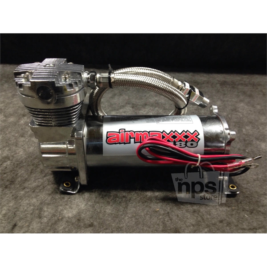 Airmaxxx AM480 Air Ride Compressor Pump 21 Amps, 12 Volts, 200 PSI