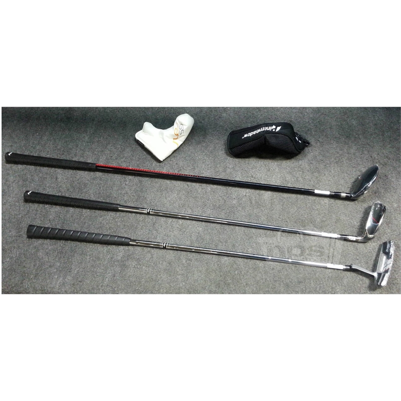 Lot of 3 Pinemeadow Men's RH Blade Putter, Chipper And Hybrid 8 Golf