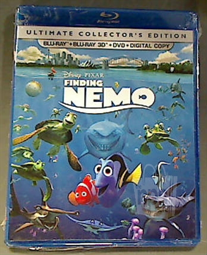 Disney Pixar Finding Nemo D Blu Ray Dvd Ultimate Collector S