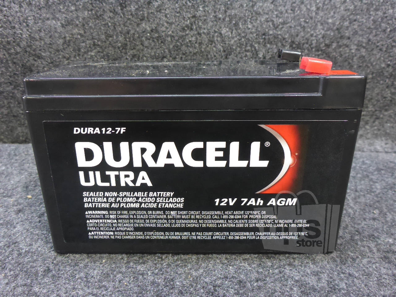 Duracell Dura12 7f Ultra Sealed Non Spillable Lead Acid Battery 12v 7ah New Ebay 5023