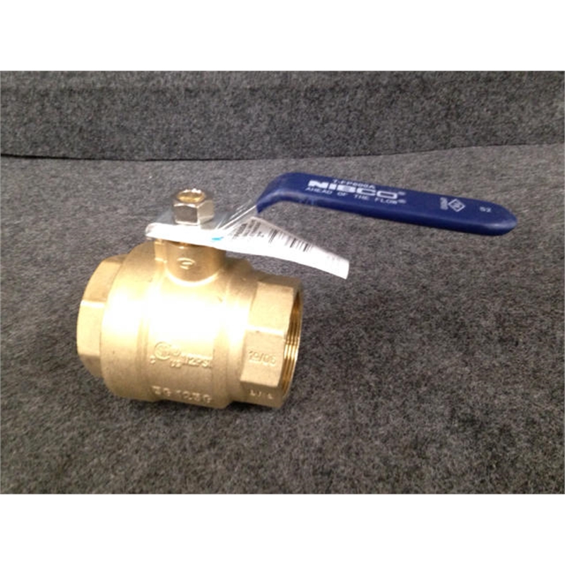 Nibco TFP600A Brass Female Thread Ball Valve, 2", NO BOX eBay