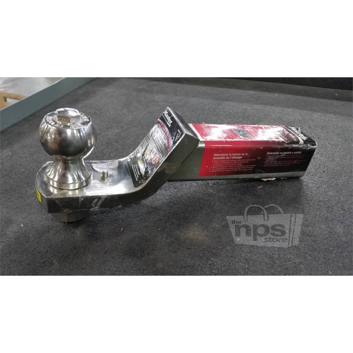 MASTER LOCK 3500AT Stainless Steel 2" Class III Hitch Ball Mount